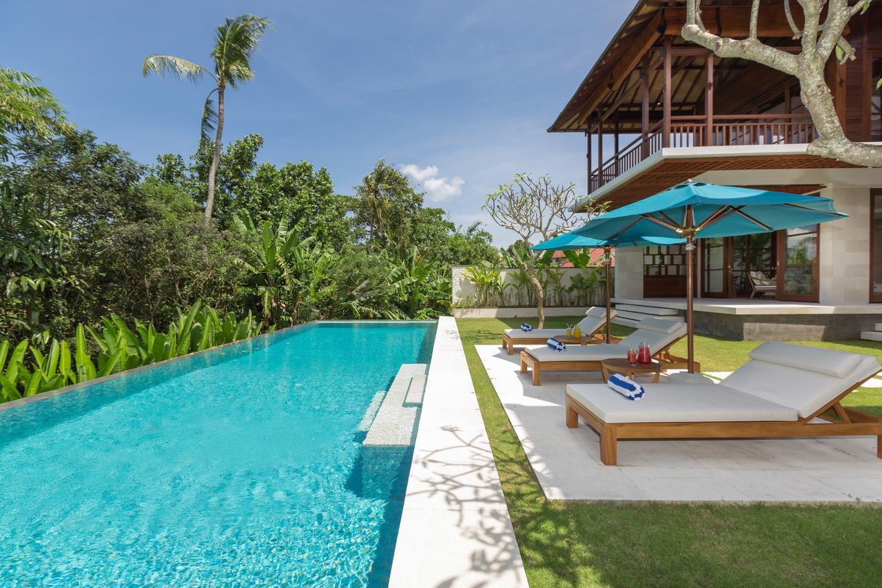 Villa Rusa Biru - Modern Villa With Private Pool And Cook In The Heart Of Berawa 캉구 외부 사진