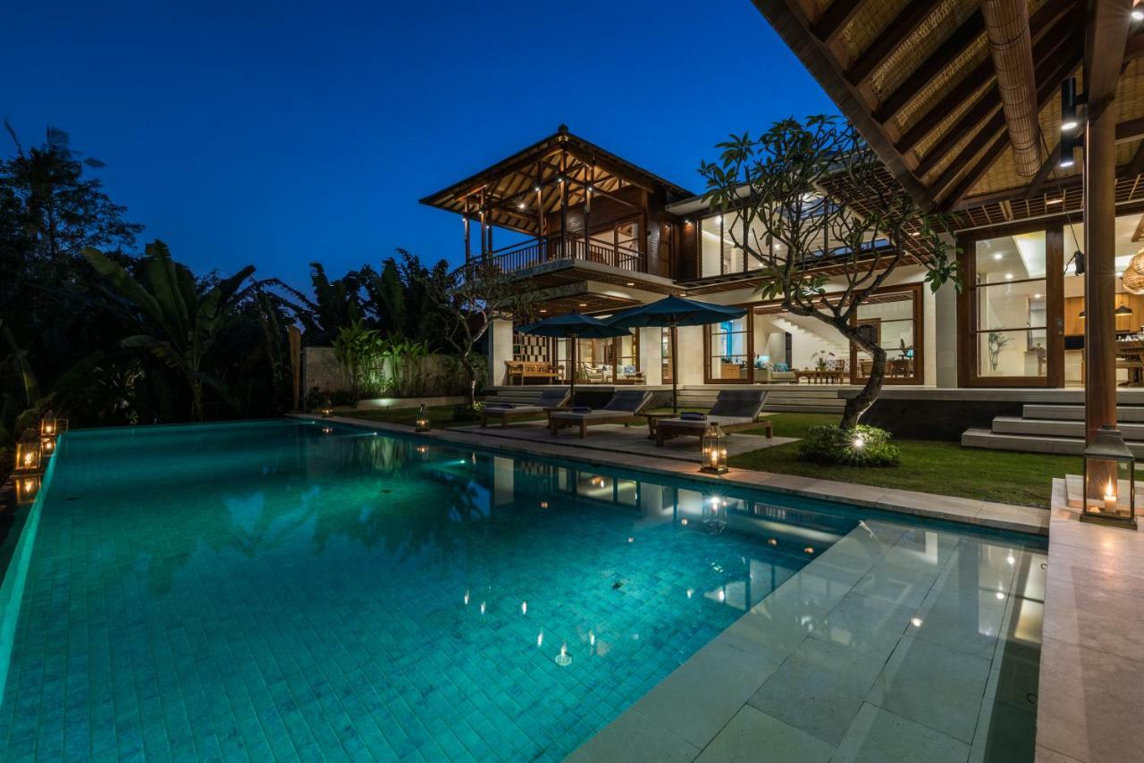 Villa Rusa Biru - Modern Villa With Private Pool And Cook In The Heart Of Berawa 캉구 외부 사진